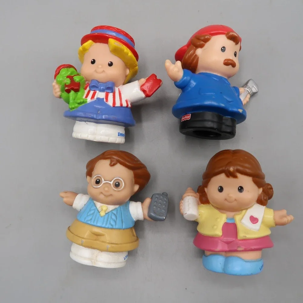 Fisher Price Little People Sweet Sound Home Carnival Mechanic Cell phone Toy lot